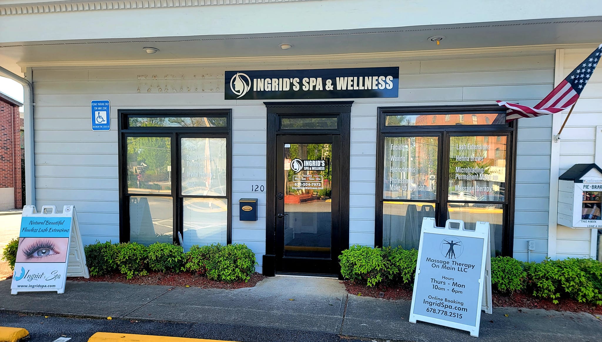 Image showing the outside of Massage Therapy on Main